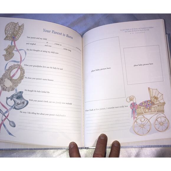 Grandmothers Gift A Memory Book for My Grandchild Family History Journal - Picture 10 of 16